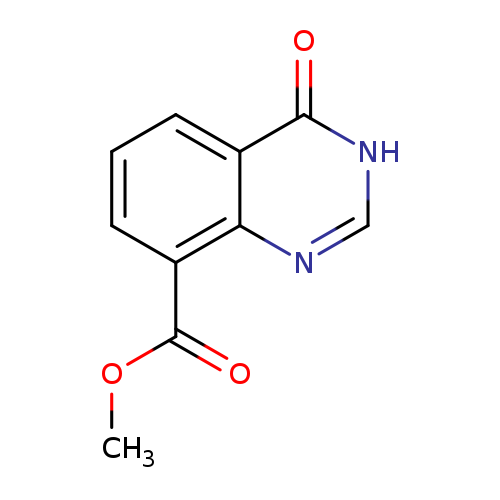 8-Quinazolinecarboxylic acid, 3,4-dihydro-4-oxo-, methyl ester