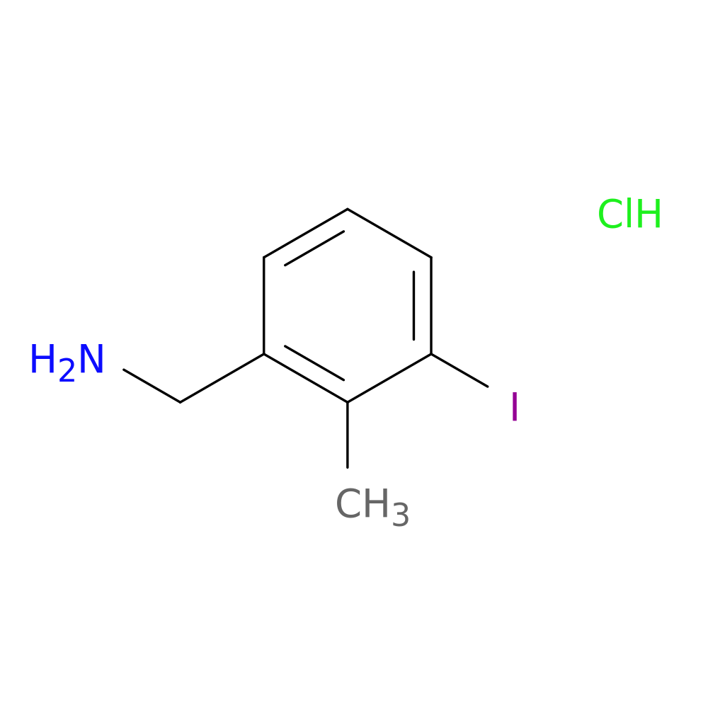 1-(3-iodo-2-methylphenyl)methanamine hydrochloride