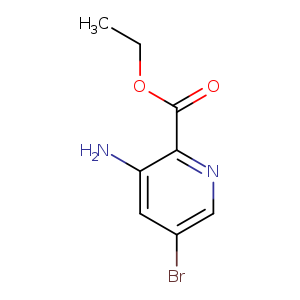 3-AMino-5-broMopyridin-2-carboxylic acid ethyl ester