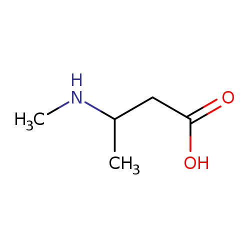Butanoic acid, 3-(methylamino)-