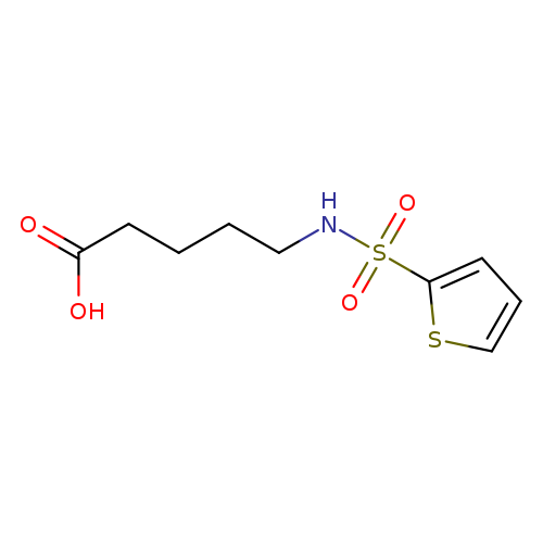 5-(thiophene-2-sulfonamido)pentanoic acid