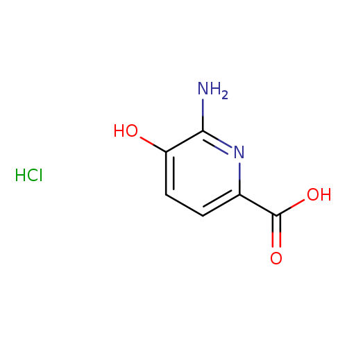 6-amino-5-hydroxypyridine-2-carboxylic acid hydrochloride
