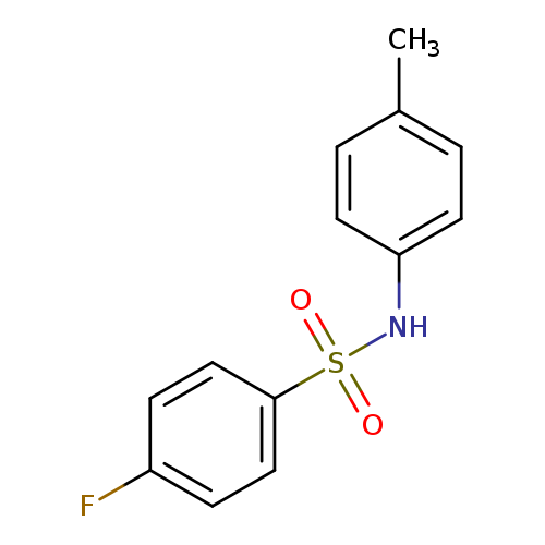 Benzenesulfonamide, 4-fluoro-N-(4-methylphenyl)-