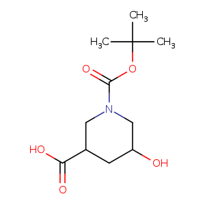 1-Boc-5-hydroxypiperidine-3-carboxylic acid