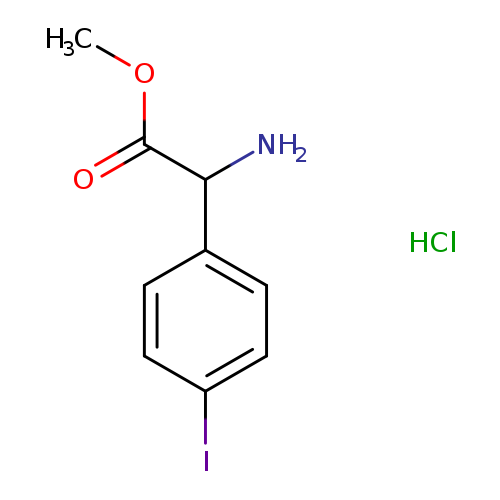 methyl2-amino-2-(4-iodophenyl)acetatehydrochloride