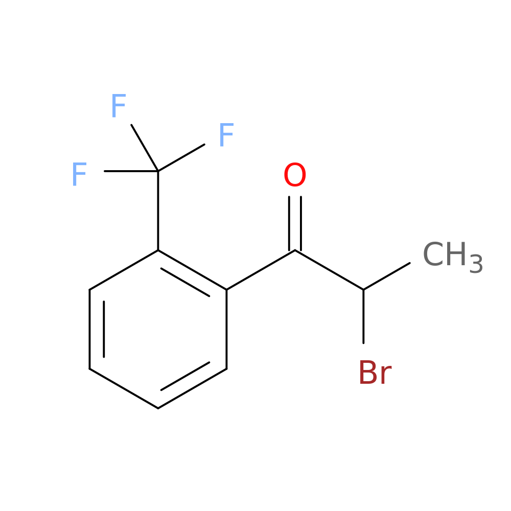 2-Bromo-1-[2-(trifluoromethyl)phenyl]propan-1-one