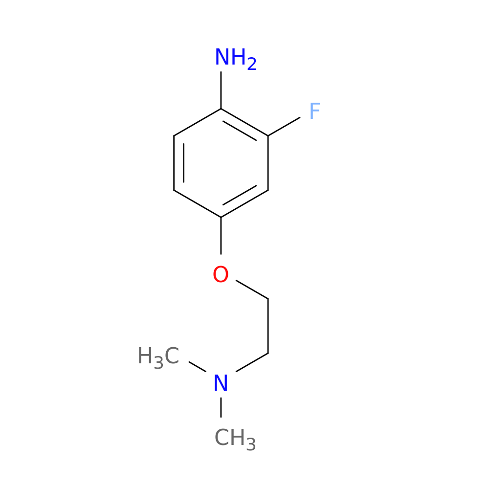 4-(2-(Dimethylamino)ethoxy)-2-fluoroaniline