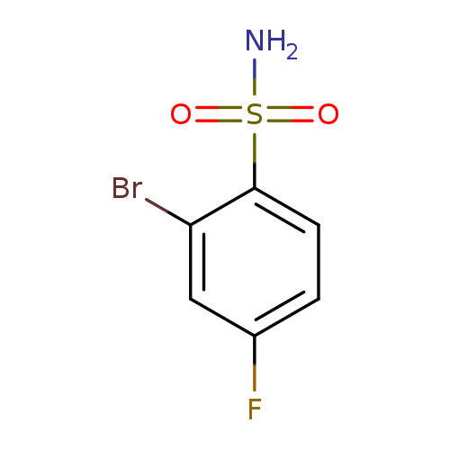 2-Bromo-4-fluorobenzenesulfonamide