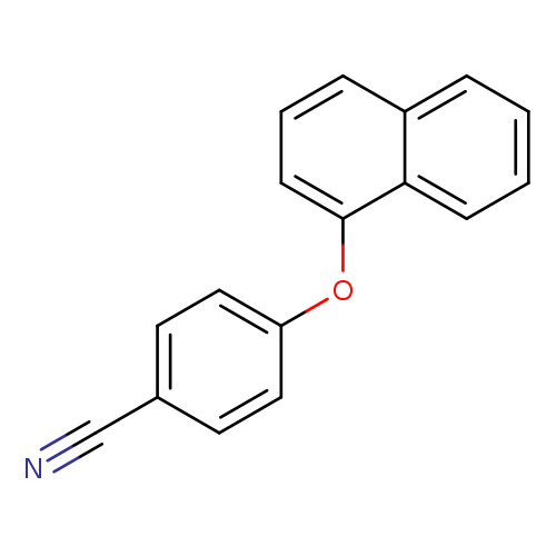 4-(Naphthalen-1-yloxy)benzonitrile