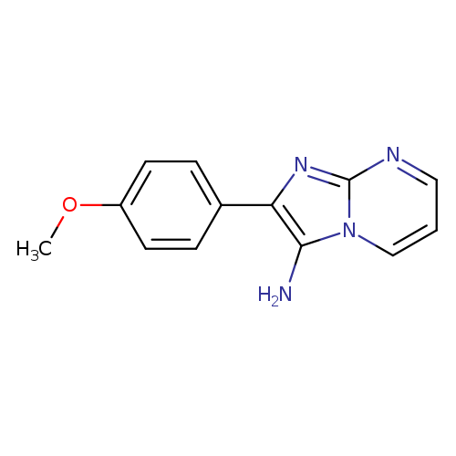 2-(4-Methoxyphenyl)imidazo[1,2-a]pyrimidin-3-amine