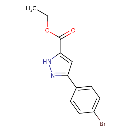 ETHYL 3-(4-BROMOPHENYL)-1H-PYRAZOLE-5-CARBOXYLATE
