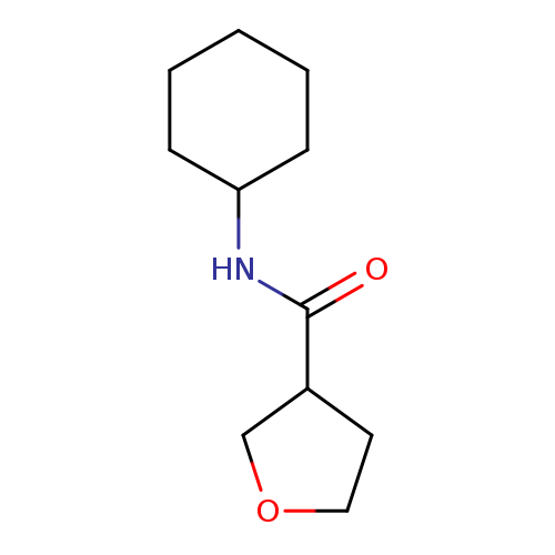 N-cyclohexyloxolane-3-carboxamide
