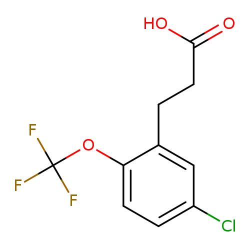 3-[5-Chloro-2-(trifluoromethoxy)phenyl]propionic acid