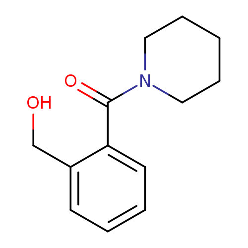 [2-(HYDROXYMETHYL)PHENYL]-1-PIPERIDINYLMETHANONE
