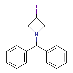 Azetidine, 1-(diphenylmethyl)-3-iodo-