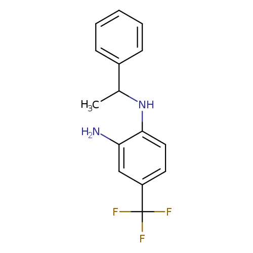 N(1)-(1-Phenylethyl)-4-(trifluoromethyl)benzene-1,2-diamine