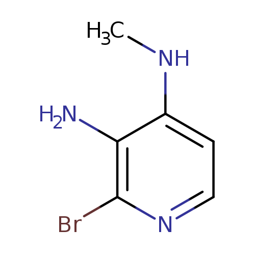 3,4-Pyridinediamine, 2-bromo-N4-methyl-