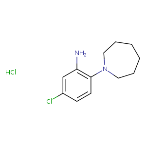 2-(azepan-1-yl)-5-chloroaniline hydrochloride
