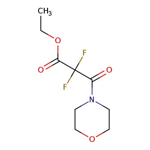 ethyl 2,2-difluoro-3-(morpholin-4-yl)-3-oxopropanoate
