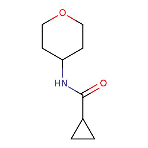 N-(oxan-4-yl)cyclopropanecarboxamide