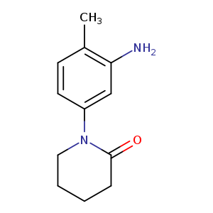 1-(3-amino-4-methylphenyl)piperidin-2-one