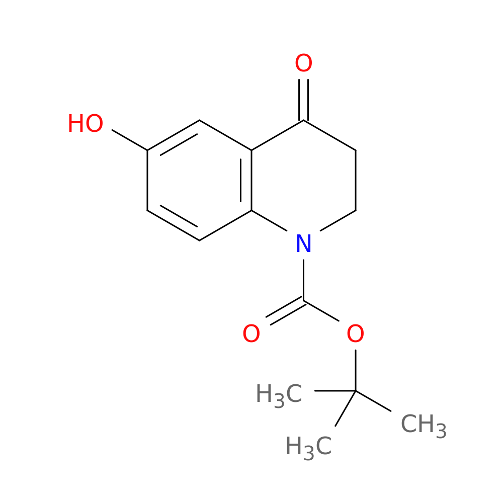tert-butyl 6-hydroxy-4-oxo-1,2,3,4-tetrahydroquinoline-1-carboxylate
