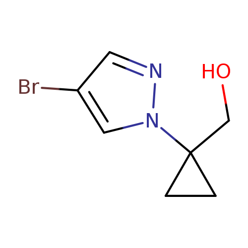 [1-(4-bromopyrazol-1-yl)cyclopropyl]methanol