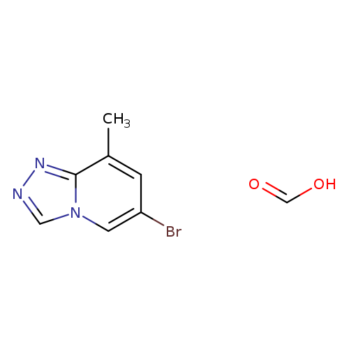6-bromo-8-methyl-[1,2,4]triazolo[4,3-a]pyridine formate
