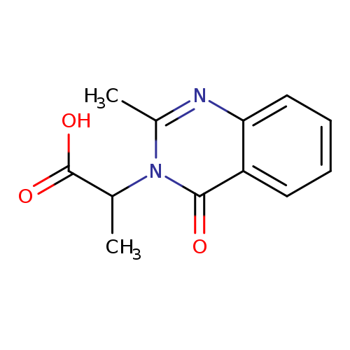 2-(2-Methyl-4-oxoquinazolin-3(4h)-yl)propanoic acid