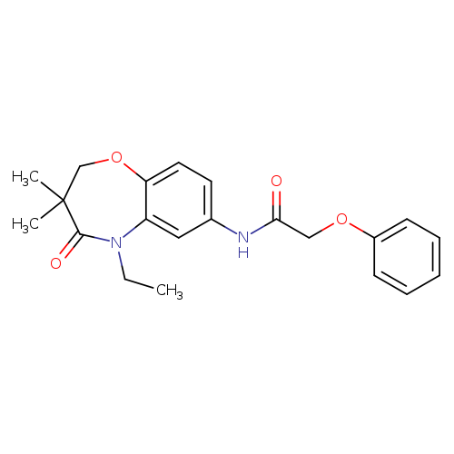 N-(5-ethyl-3,3-dimethyl-4-oxo-2,3,4,5-tetrahydro-1,5-benzoxazepin-7-yl)-2-phenoxyacetamide
