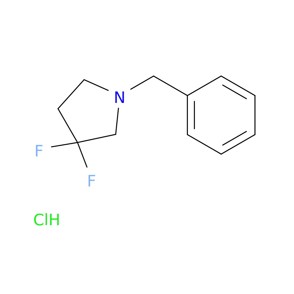 1-Benzyl-3,3-difluoropyrrolidine hydrochloride