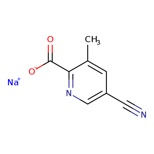 Sodium 5-cyano-3-methylpicolinate