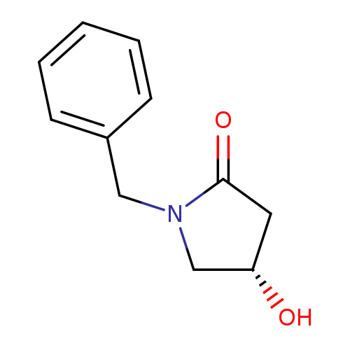 2-Pyrrolidinone, 4-hydroxy-1-(phenylmethyl)-, (4S)-