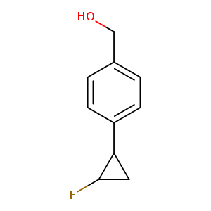 [4-(2-fluorocyclopropyl)phenyl]methanol
