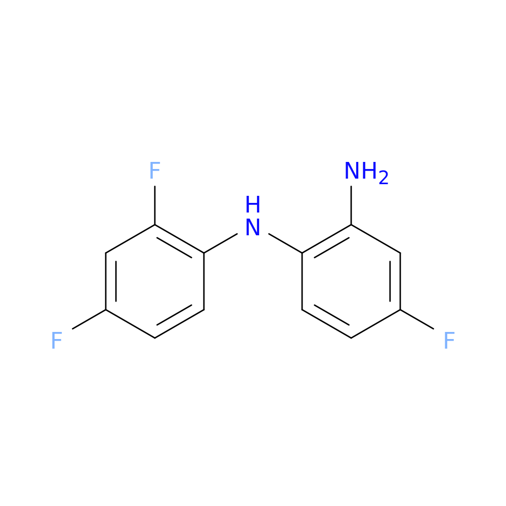 1-N-(2,4-Difluorophenyl)-4-fluorobenzene-1,2-diamine