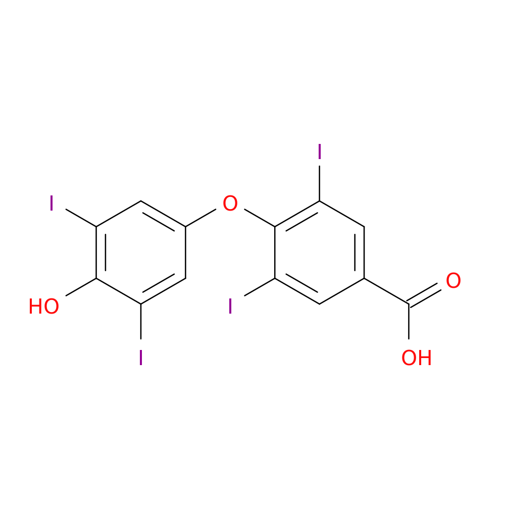 Tetraiodothyroformic acid