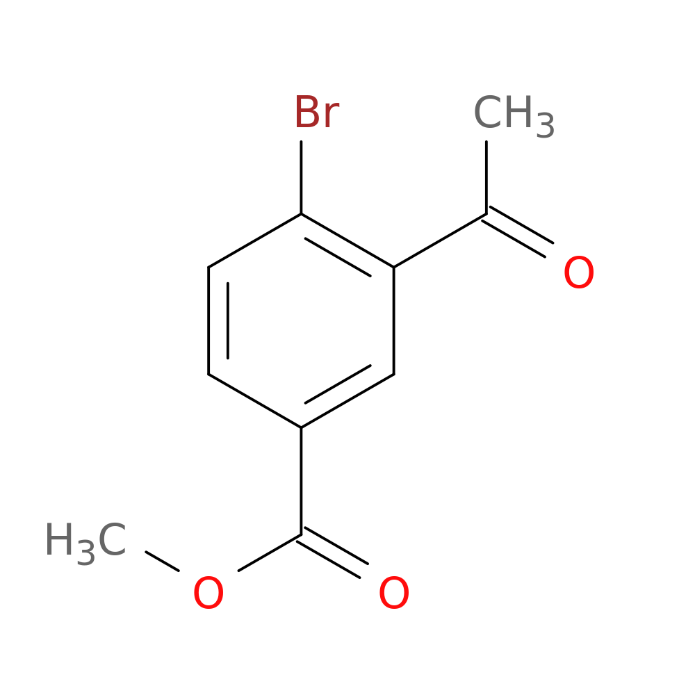 Methyl 3-Acetyl-4-Bromobenzoate