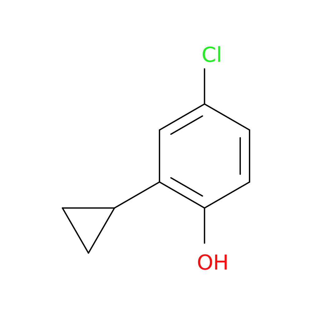 4-chloro-2-cyclopropylphenol