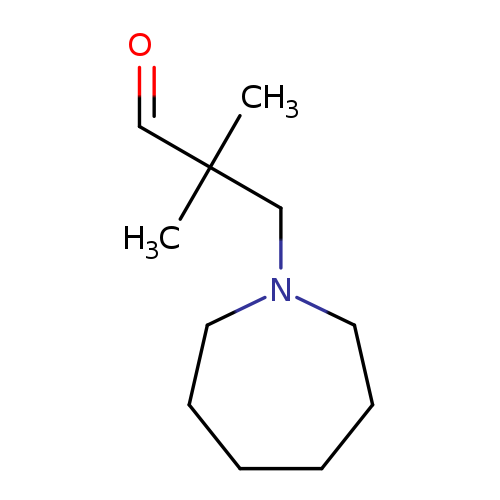 3-Azepan-1-yl-2,2-dimethylpropanal