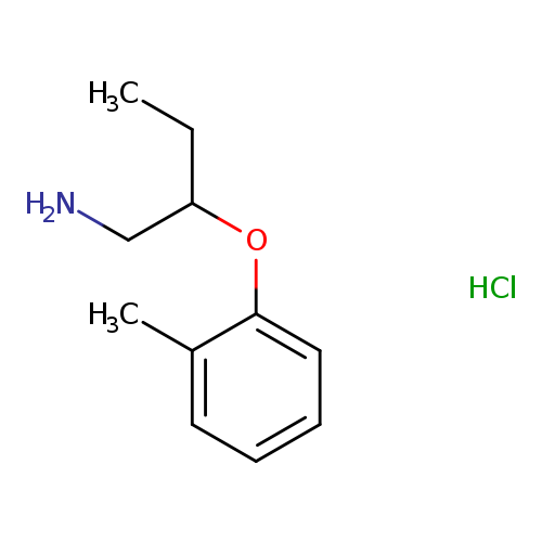 1-[(1-aminobutan-2-yl)oxy]-2-methylbenzene hydrochloride