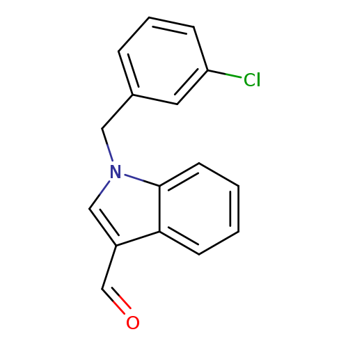 1-(3-Chlorobenzyl)-1h-indole-3-carbaldehyde