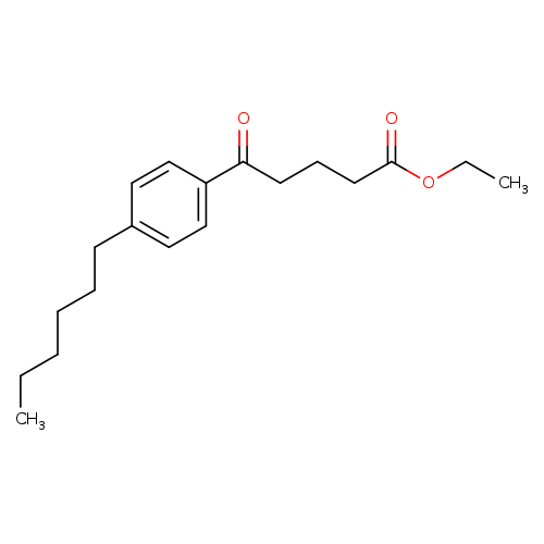Ethyl 5-(4-hexylphenyl)-5-oxovalerate