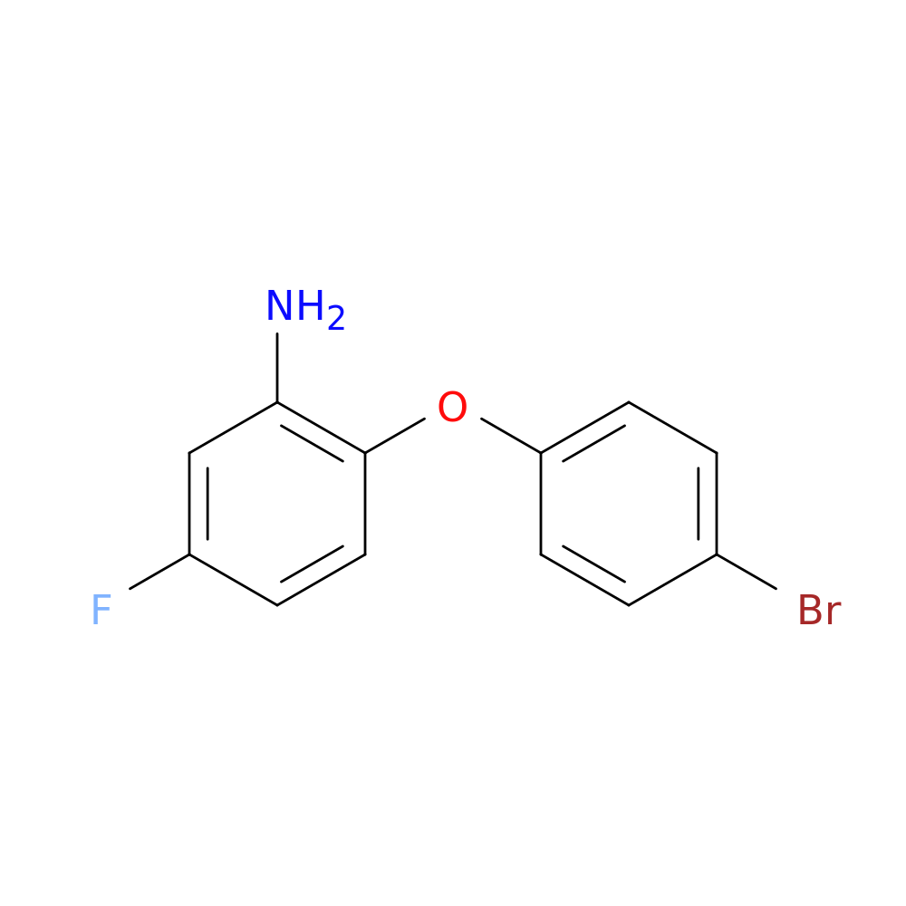 2-(4-Bromophenoxy)-5-fluoroaniline