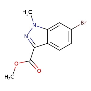 Methyl 6-bromo-1-methyl-1H-indazole-3-carboxylate