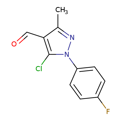 5-Chloro-1-(4-fluorophenyl)-3-methyl-1H-pyrazole-4-carbaldehyde