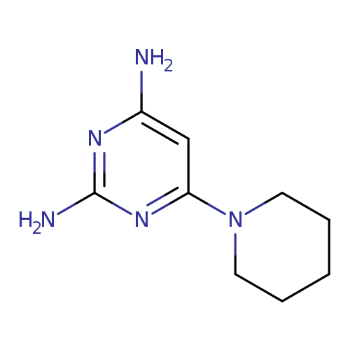 2,4-Pyrimidinediamine, 6-(1-piperidinyl)-