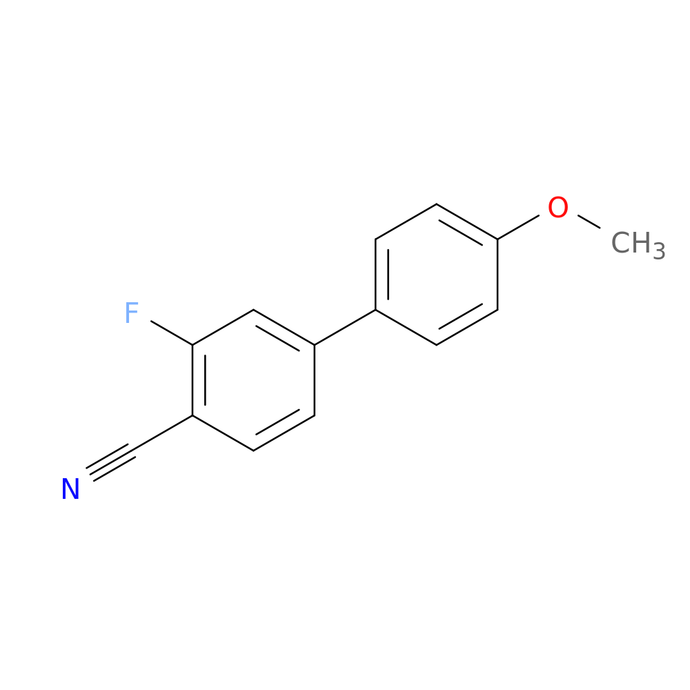 2-Fluoro-4-(4-methoxyphenyl)benzonitrile
