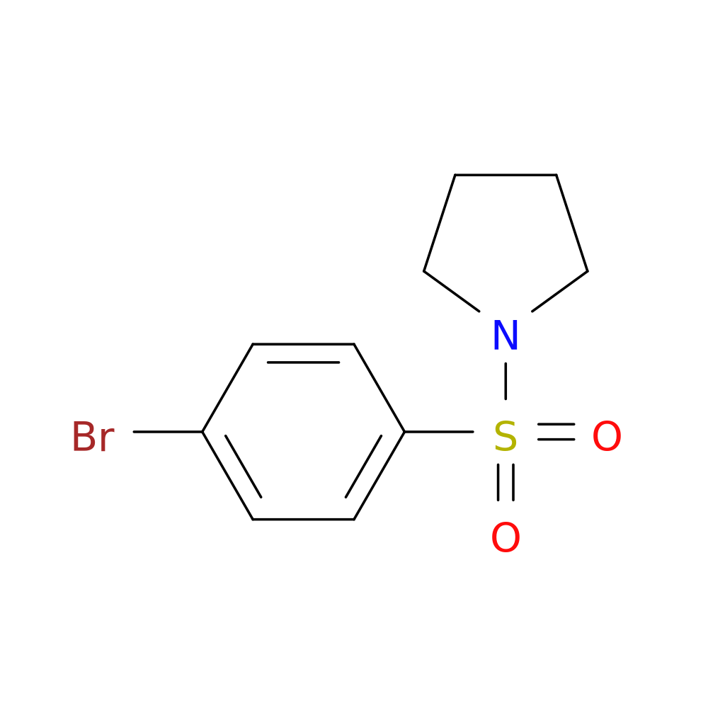 1-((4-Bromophenyl)sulfonyl)pyrrolidine