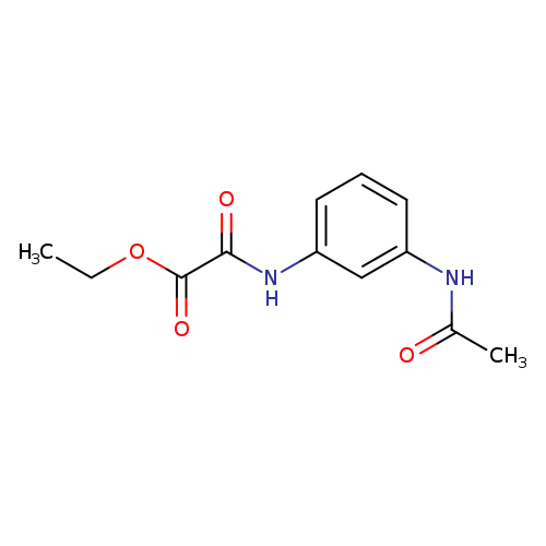 ETHYL ([3-(ACETYLAMINO)PHENYL]AMINO)(OXO)ACETATE