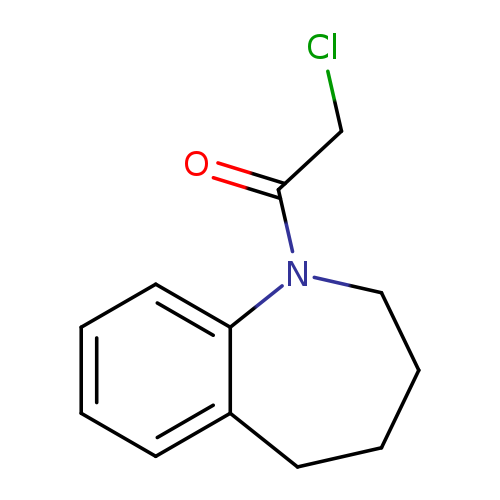 2-chloro-1-(2,3,4,5-tetrahydro-1H-1-benzazepin-1-yl)ethan-1-one